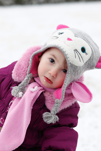 Little Girl In Winter Coat